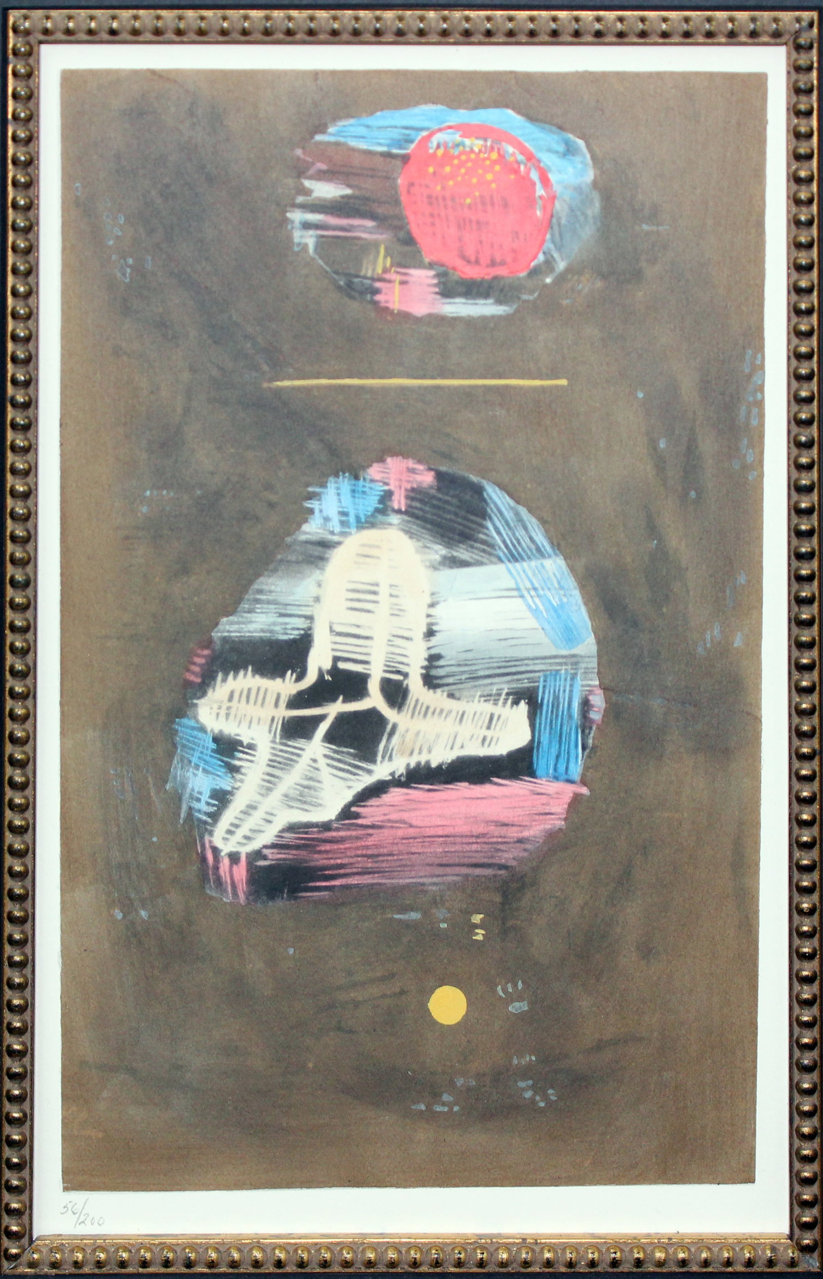 Paul Klee - Zwischenspiel: Artist: Paul Klee Title: Zwischenspiel Year: 1958 Dimensions: 10 3/4in. by 8 1/4in. Edition: From the rare limited edition of 200 Publisher: New York Graphic So