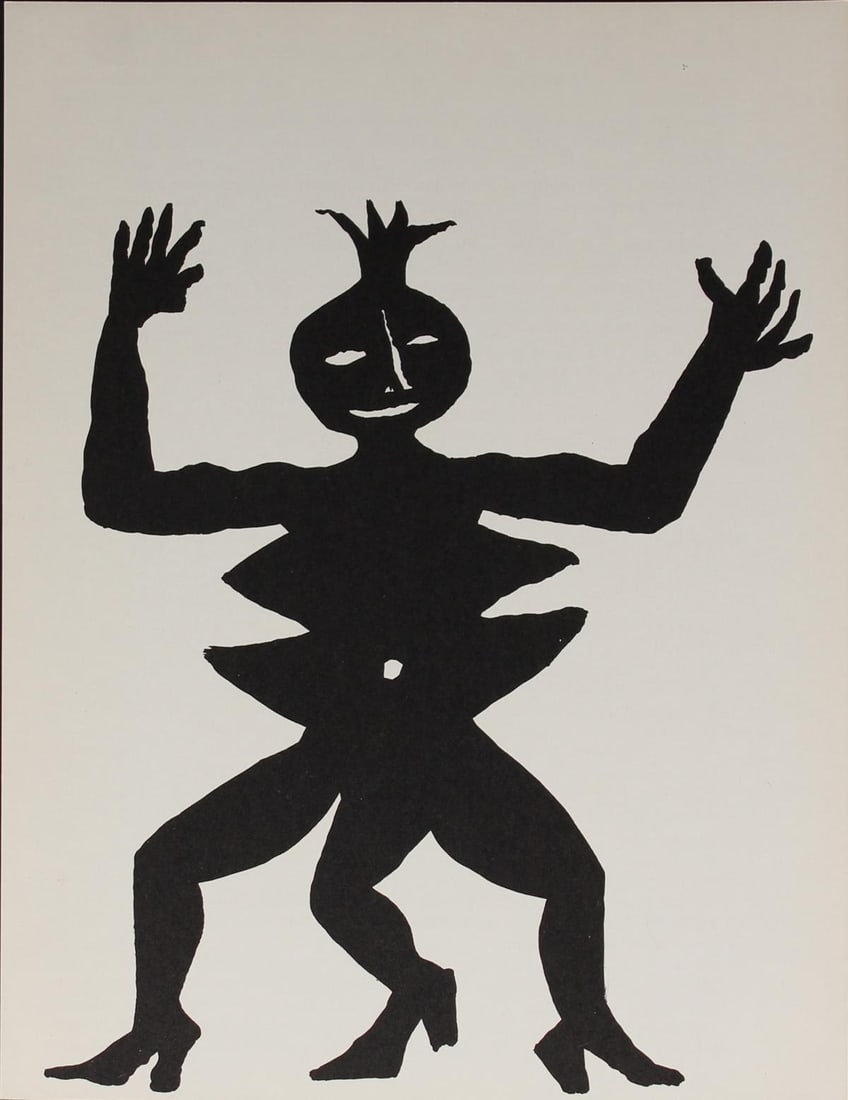 Alexander Calder - Untitled: Artist: Alexander Calder Title: Untitled Year: 1963 Dimensions: 15in. by 11.5in. Edition: From the rare limited edition Publisher: Maeght Paris Suite