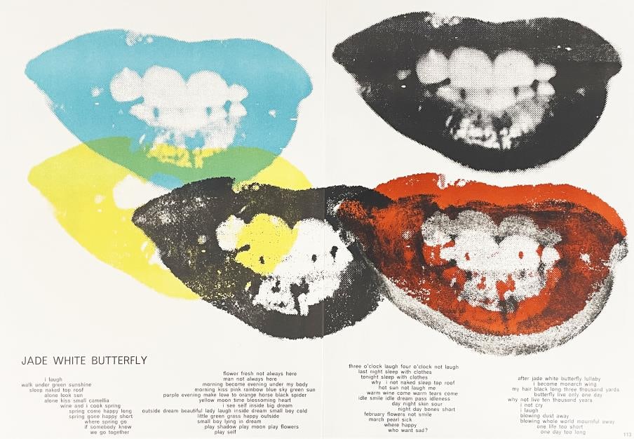 Andy Warhol - Marilyn Monroe I Love Your Kiss Forever Forever: Artist: Andy Warhol Title: Marilyn Monroe I Love Your Kiss Forever Forever Year: 1964 Dimensions: 15in. by 21.5in. Edition: From the rare limited edition of 2000 Pu