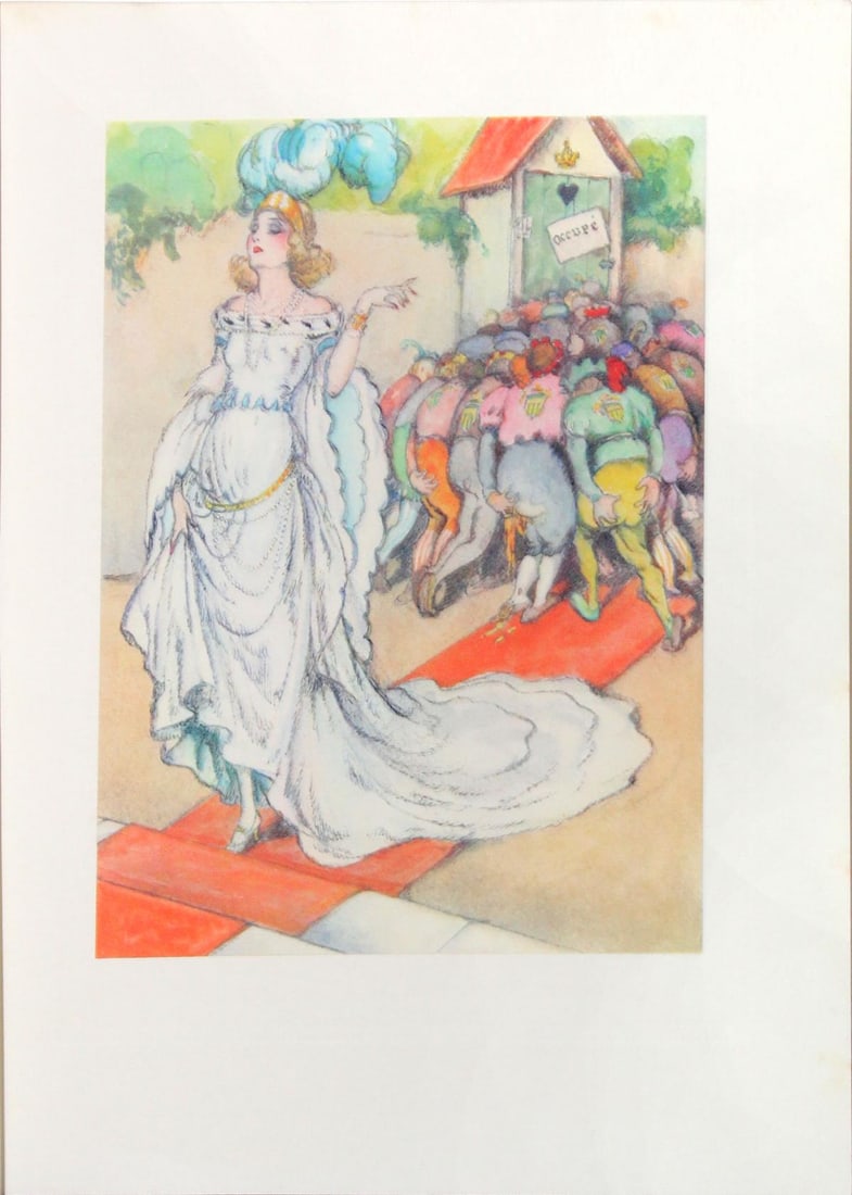Louis Icart - Untitled: Artist: Louis IcartTitle: UntitledYear: 1936Dimensions: 9.5in. by 7.3in.Edition: From rare limited editionPublisher: Le Vasseur et Cie ParisSuite: Gargantua et PantagruelMedium: Photogravure on
