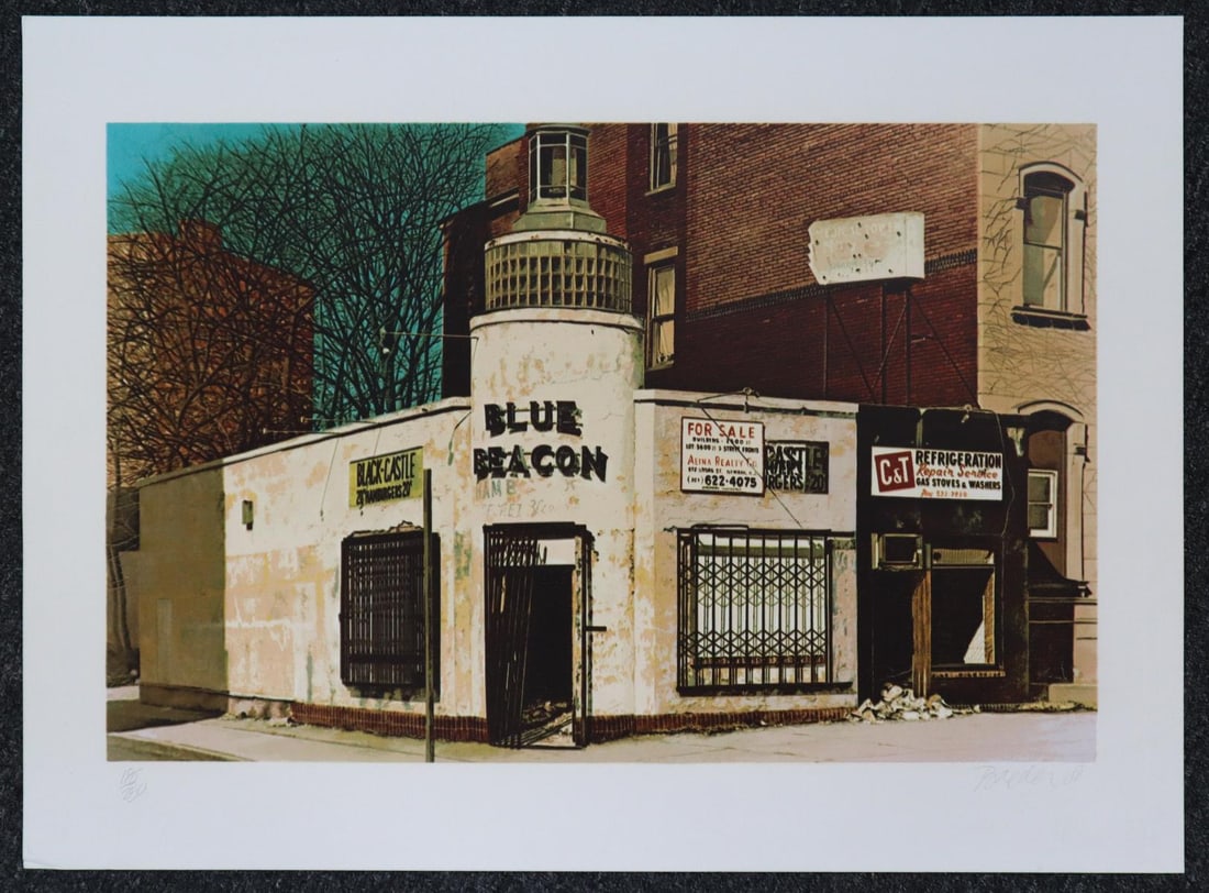 John Baeder - Blue Beacon - 2