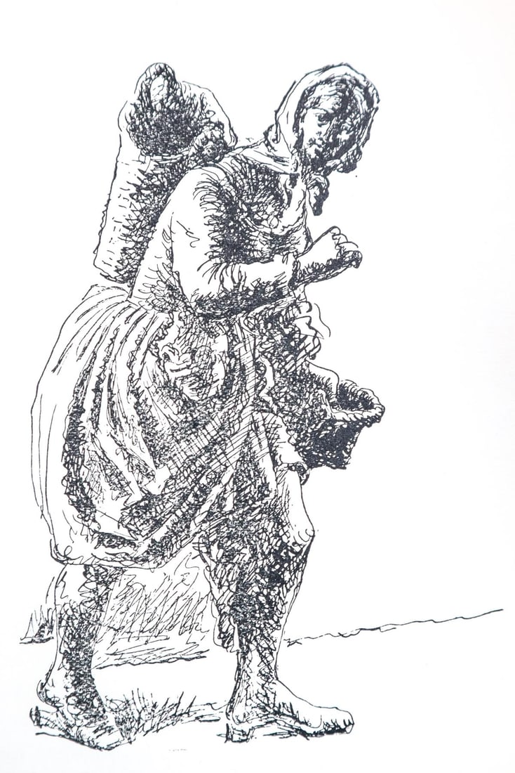 Pablo Picasso - Untitled (After): Artist: Pablo Picasso Title: Untitled Dimensions: 3in. by 4.25in. Edition: From the rare limited edition Suite: Pablo Picasso by Eugenio D'Ors Medium: Lithogr