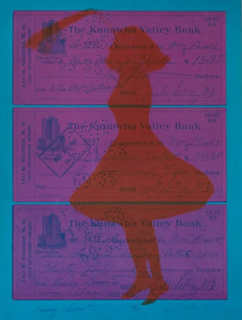 Joanne Seltzer - Dance Lesson 5: Artist: Joanne Seltzer Title: Dance Lesson 5 Year: 1978 Dimensions: 29in. by 23in. Edition: From the Rare Limited Edition of 200 Medium: Lithograph in Colors