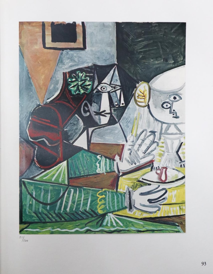 Pablo Picasso (After) - Les Menines II: Artist: Pablo Picasso (After) Title: Les Menines II Year: 1957 Dimensions: 7.5in. by 9in. Edition: From the rare limited edition of 100 Publisher: Editions Cerc