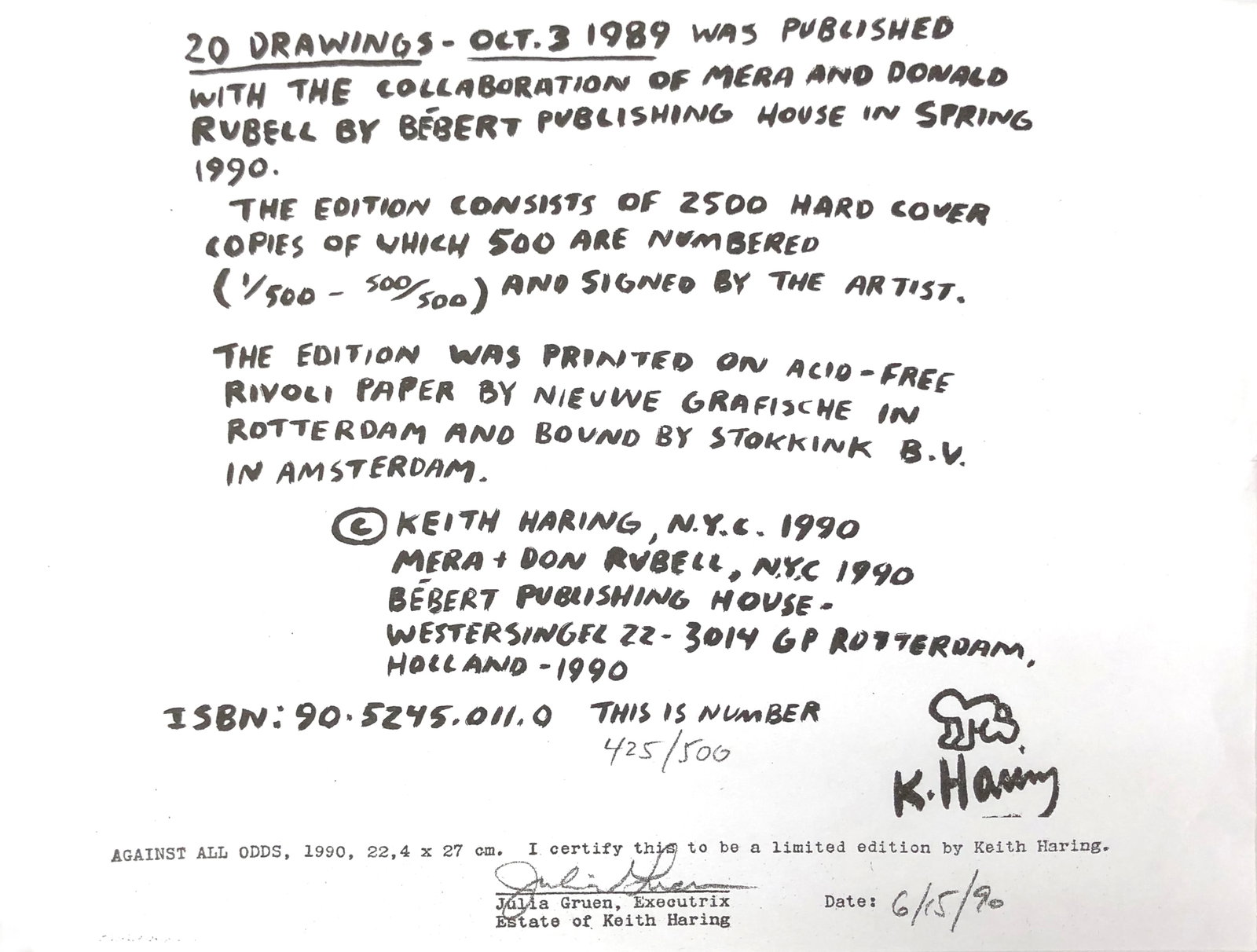 Keith Haring - Untitled - 2