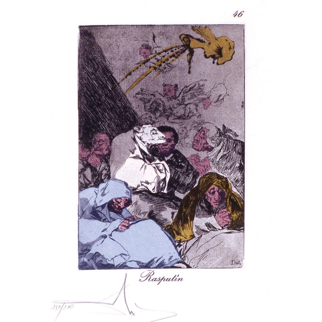 Salvador Dali - Rasputin, #46 (1 of 1)