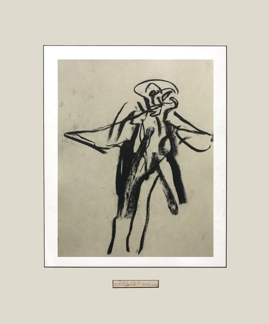Willem De Kooning - In Favor of Ones Time: Artist: Willem De Kooning Title: In Favor of Ones Time Year: 1988 Dimensions: 22in. by 18in. Edition: From the Rare Limited Edition Publisher: The Museum of Mod