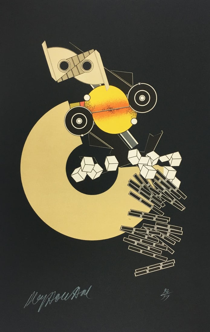 Alain Le Yaouanc - Untitled from Les Demeures d Hypnos: Artist: Alain Le YaouancTitle: Untitled from Les Demeures d HypnosYear: 1976Dimensions: 19 1/2in. by 12 3/4in.Edition: Numbered from the Rare Limited Edition of 99Publisher: Editions de la