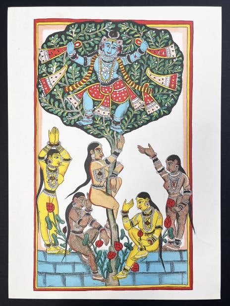Verev 1938 - Indian Pantheon - Divinities II: Artist: Verev 1938Title: Indian Pantheon - Divinities IIYear: 1938Dimensions: 14in. by 10 1/2in.Weight: 0Edition: From the rare limited editionSuite: Verve Vol. 1 No. 3Medium: Original lithograph in