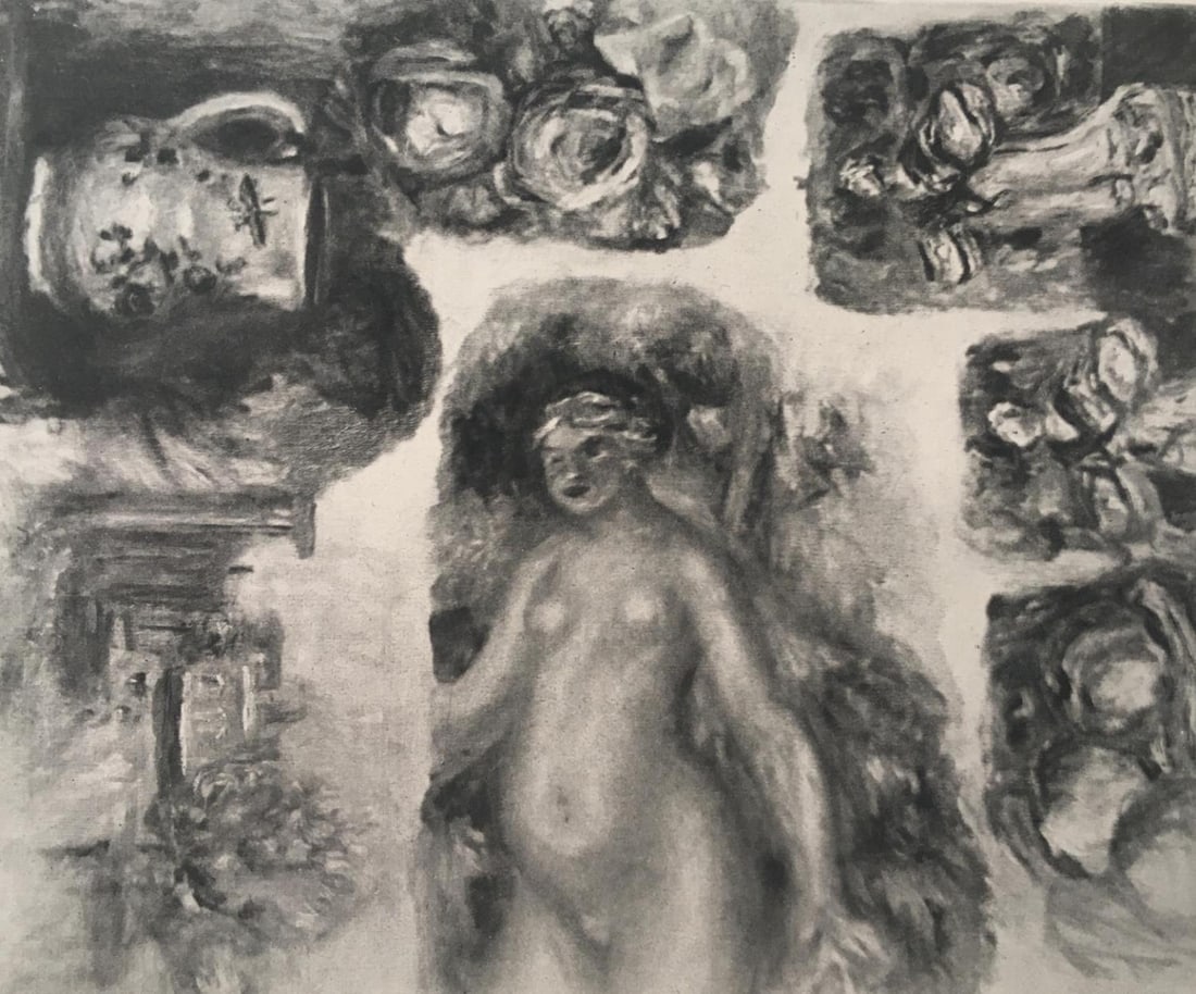Pierre-Auguste Renoir 1919 (After)- Etudes (Monochrome) (1 of 1)