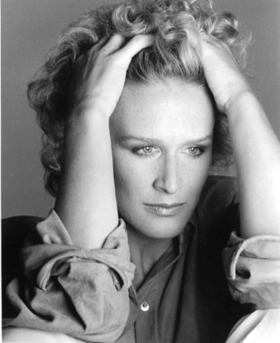 Francesco Scavullo - Glenn Close - 1984: Artist: Francesco Scavullo Title: Glenn Close - 1984 Year: 2004 Dimensions: 20in. by 24in. Edition: From the Rare Limited Edition Suite: Volume II Hollywood Women Medium: Silver Gelatin Print