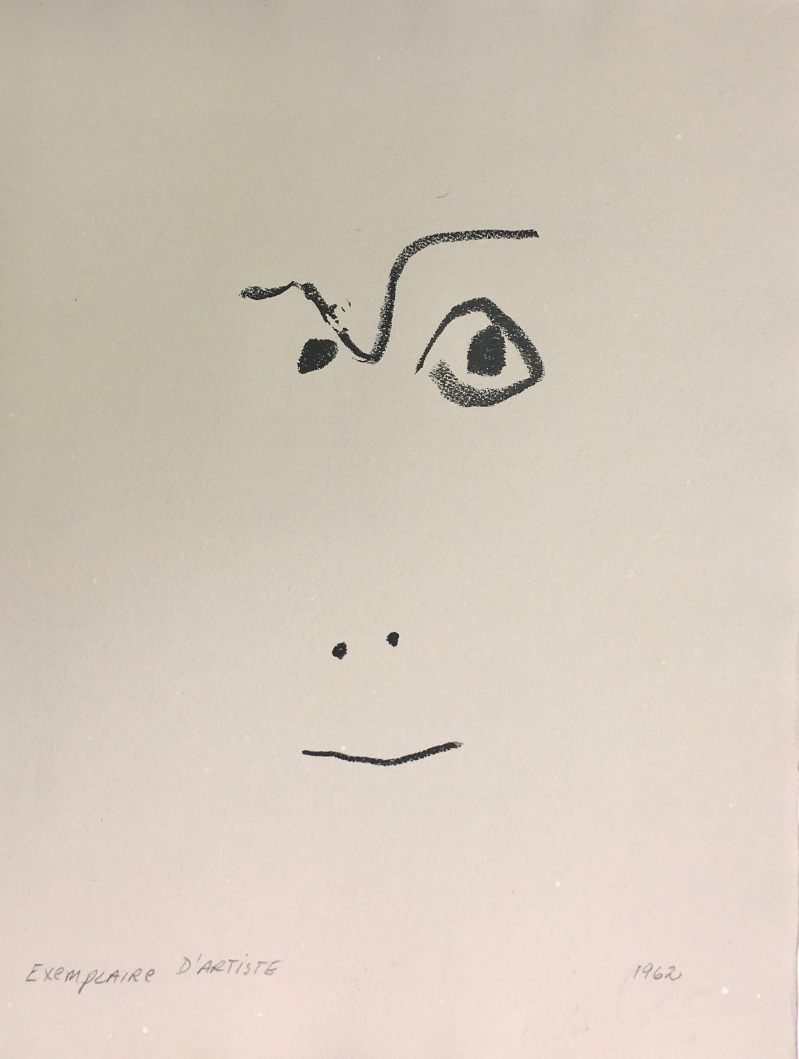 Pablo Picasso - Untitled I from "Cocteau, Jean; Picasso de 1916 a 1961" (1 of 1)