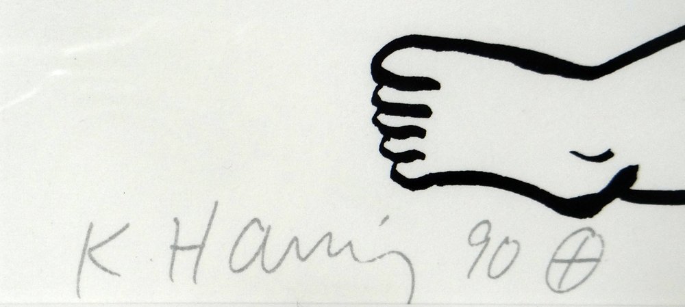 Keith Haring "The Story of Red and Blue" - 2
