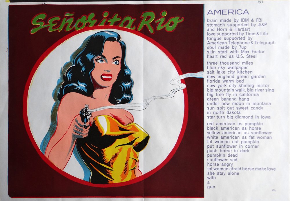 Mel Ramos "Senorita Rio": Artist: Mel Ramos Title: Senorita Rio Suite: 1 Cent Life Medium: Original lithograph in colors Year: 1964 Size: 16" x 23" Edition: Limited edition of 2000