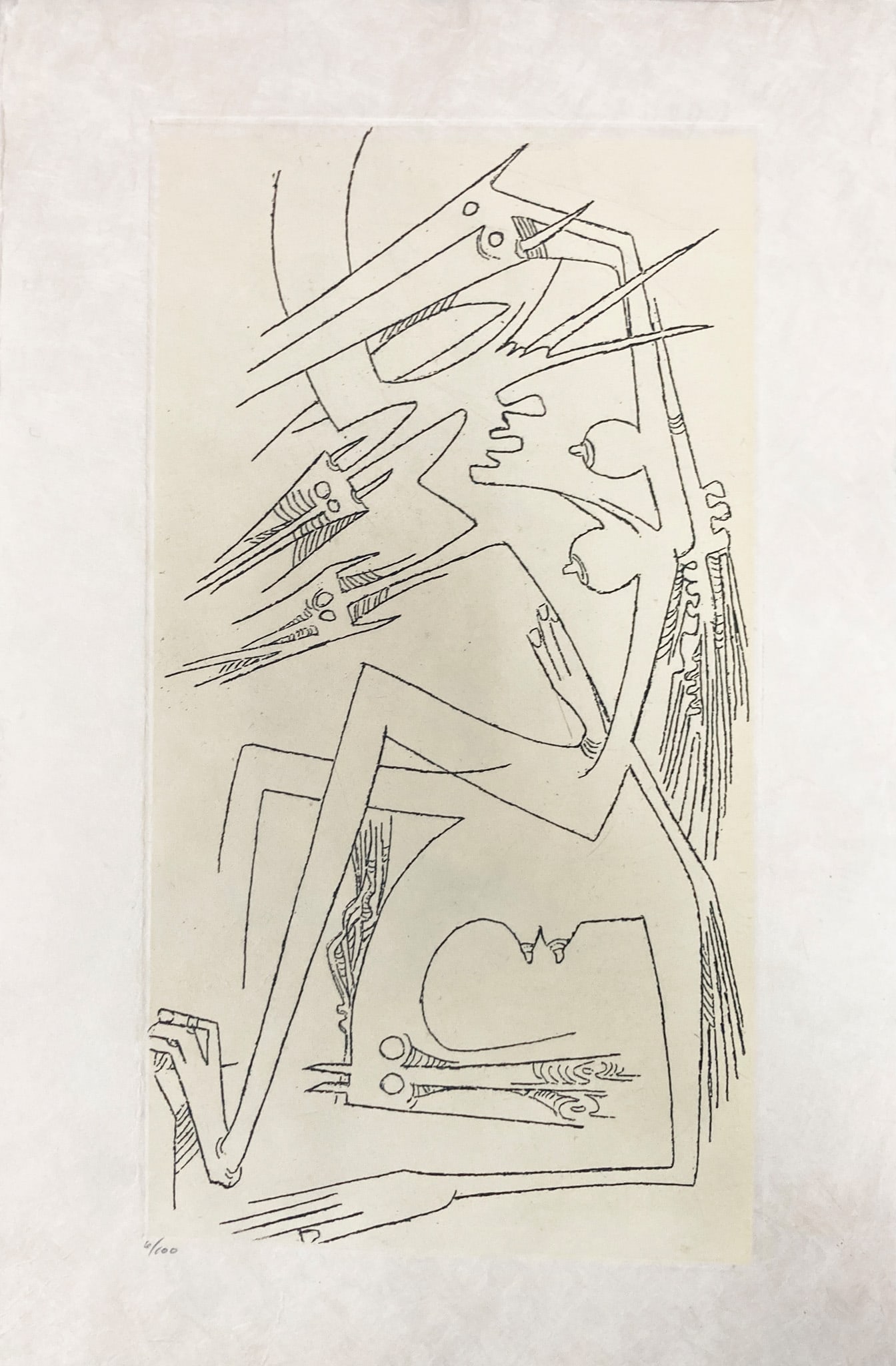 Wilfredo Lam - Untitled 7 from L Antichambre De La Nature (1 of 1)
