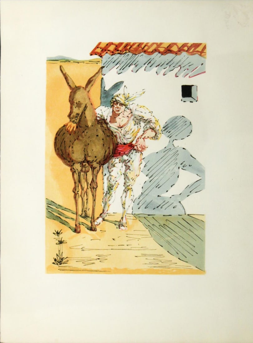 Salvador Dali - Le Tricorne 5: Artist: Salvador Dali Title: Le Tricorne 5 Year: 1958 Dimensions: 8.4in. by 5.8in. Edition: From the rare limited edition of 250 Publisher: Editions du Rocher Monaco / Nouveau Cercle Parisien du