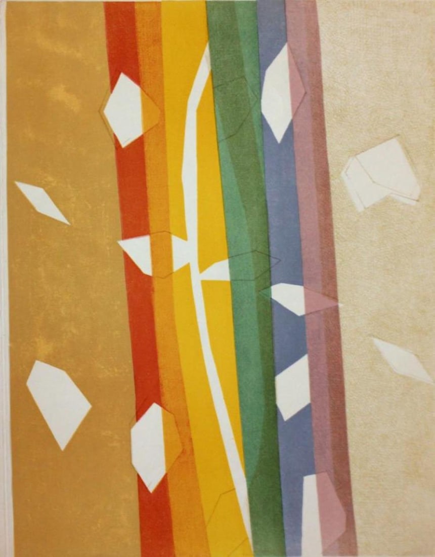 Andre Beaudin - Untitled: Artist: Andre Beaudin Title: Untitled Year: 1965 Dimensions: 10.5in. by 9in. Weight: 0 Edition: From the rare limited edition Publisher: Verlag G