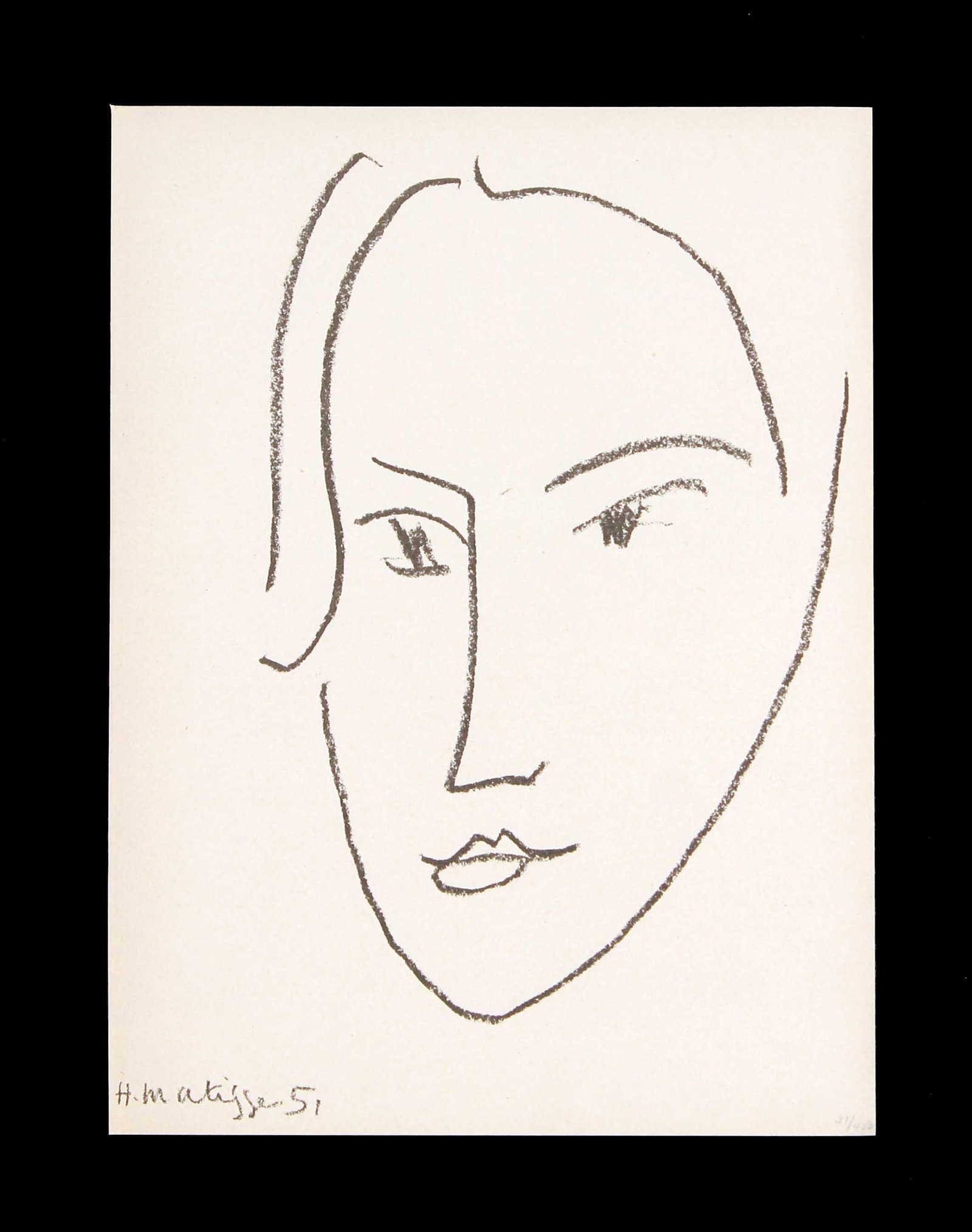 Henri Matisse - Head (1 of 1)