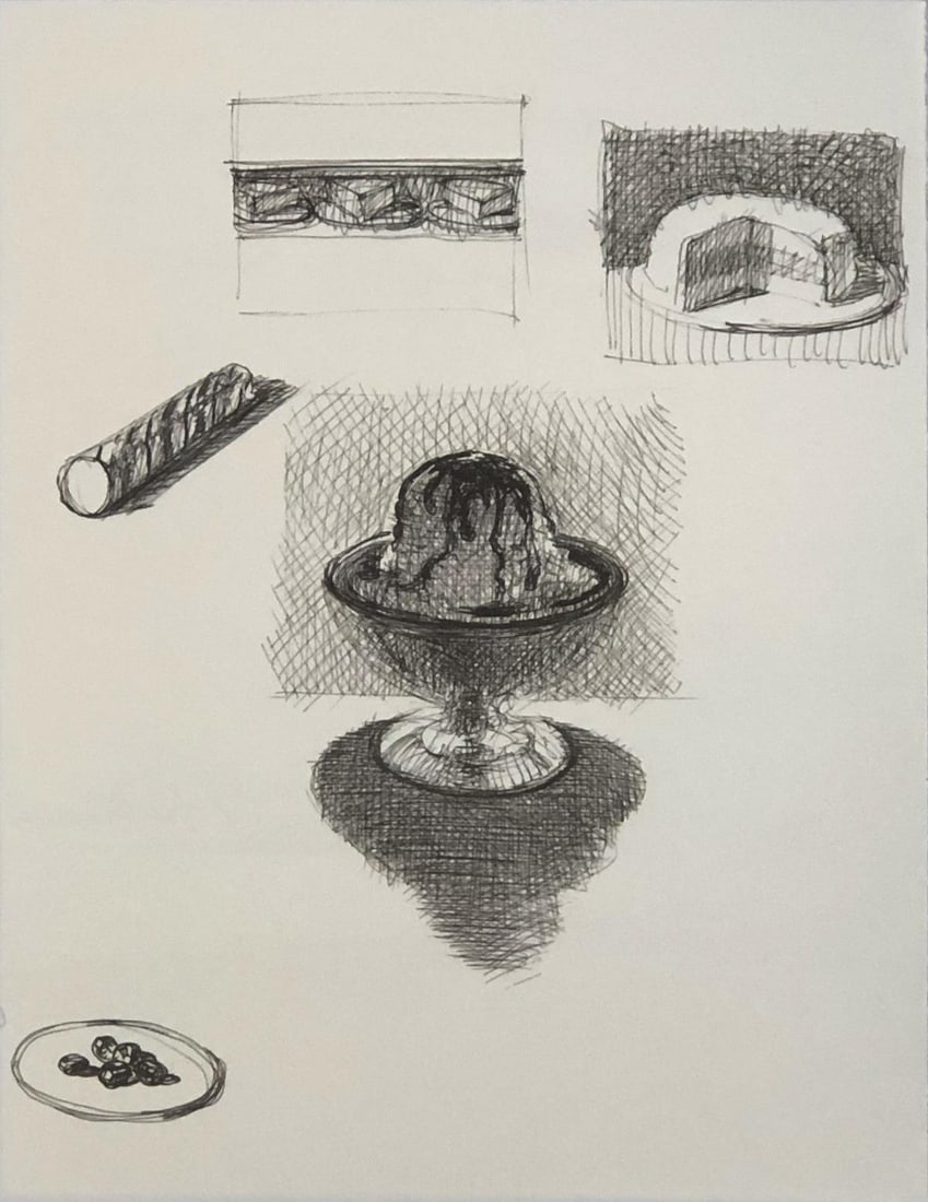 Wayne Thiebaud - Sketchbook 31 - 2