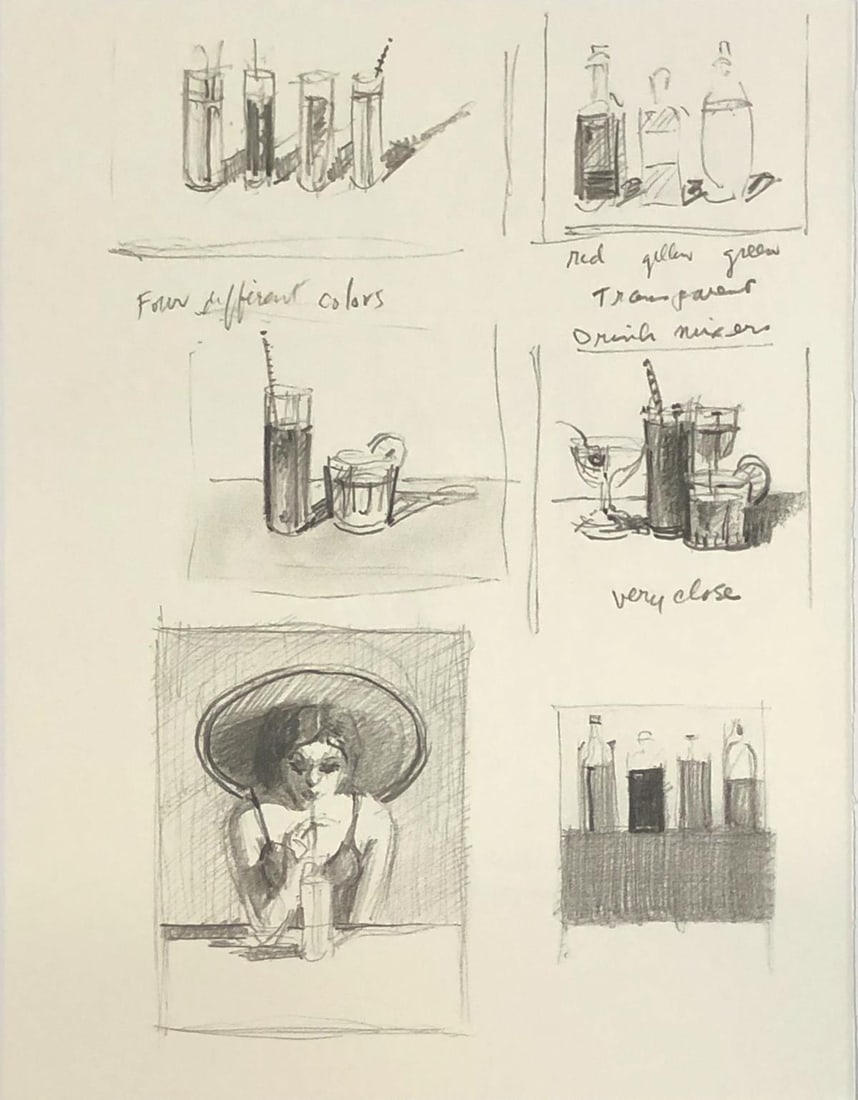 Wayne Thiebaud(After) - Sketchbook 12: Artist: Wayne Thiebaud(After) Title: Sketchbook 12 Year: 1987 Dimensions: 8 1/2in. by 11in. Edition: Numbered from the rare limited edition of 100 Publisher: Ab