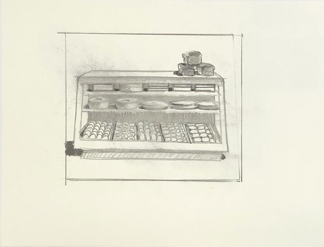 Wayne Thiebaud(After) - Sketchbook 11: Artist: Wayne Thiebaud(After) Title: Sketchbook 11 Year: 1987 Dimensions: 8 1/2in. by 11in. Edition: Numbered from the rare limited edition of 100 Publisher: Ab