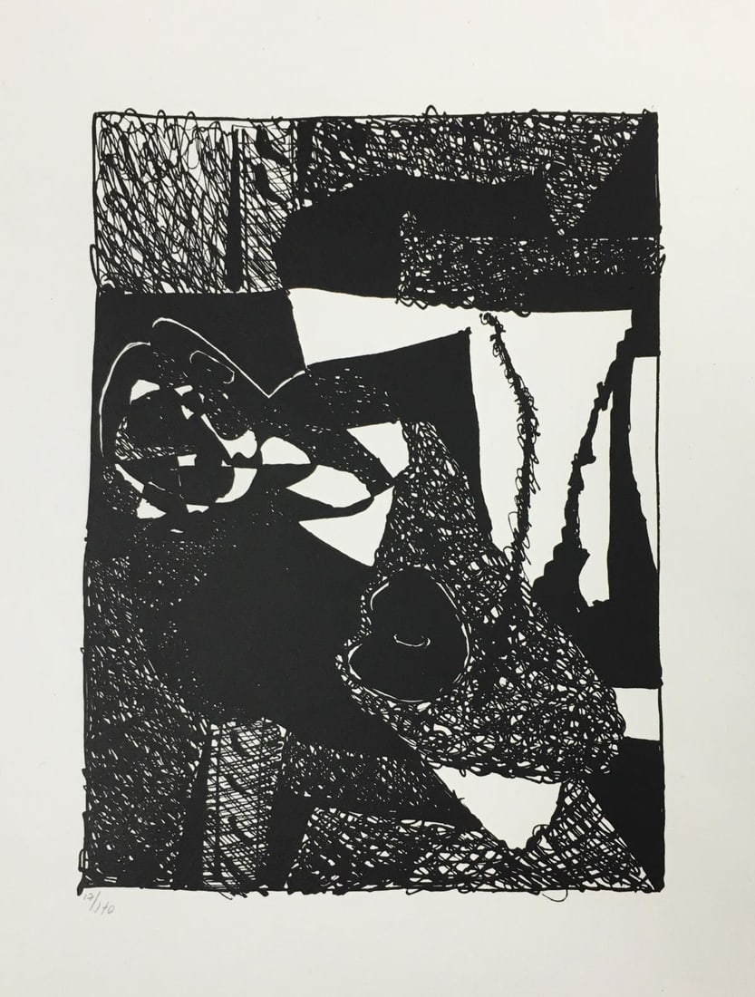 Pablo Picasso - Untitled Nouveau Cercle Parisien du: Artist: Pablo Picasso Title: Untitled Nouveau Cercle Parisien du Livre 1955 Year: 1955 Dimensions: 17.25in. by 12.75in. Edition: Numbered from the Rare Limited Edition of 140<