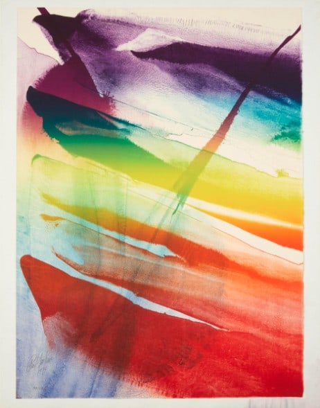 Paul Jenkins - PHENOMENA FRANKLIN'S KITE: Artist: Paul Jenkins Title: PHENOMENA FRANKLIN'S KITE Year: 1973 Dimensions: 26 x 19 in. Edition: 48 From the Limited edition of 174 Medium: Lithograph in colou