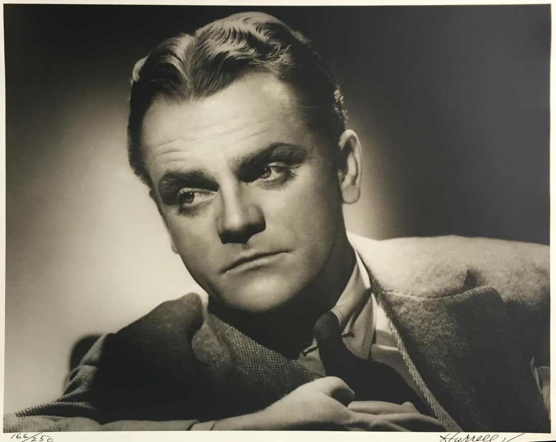 George Hurrell - James Cagney: Artist: George Hurrell Title: James Cagney Year: 1980 Dimensions: 16 1/4in. by 20in. Edition: From the Rare Limited Edition of 250 Publisher: Creative Art Image