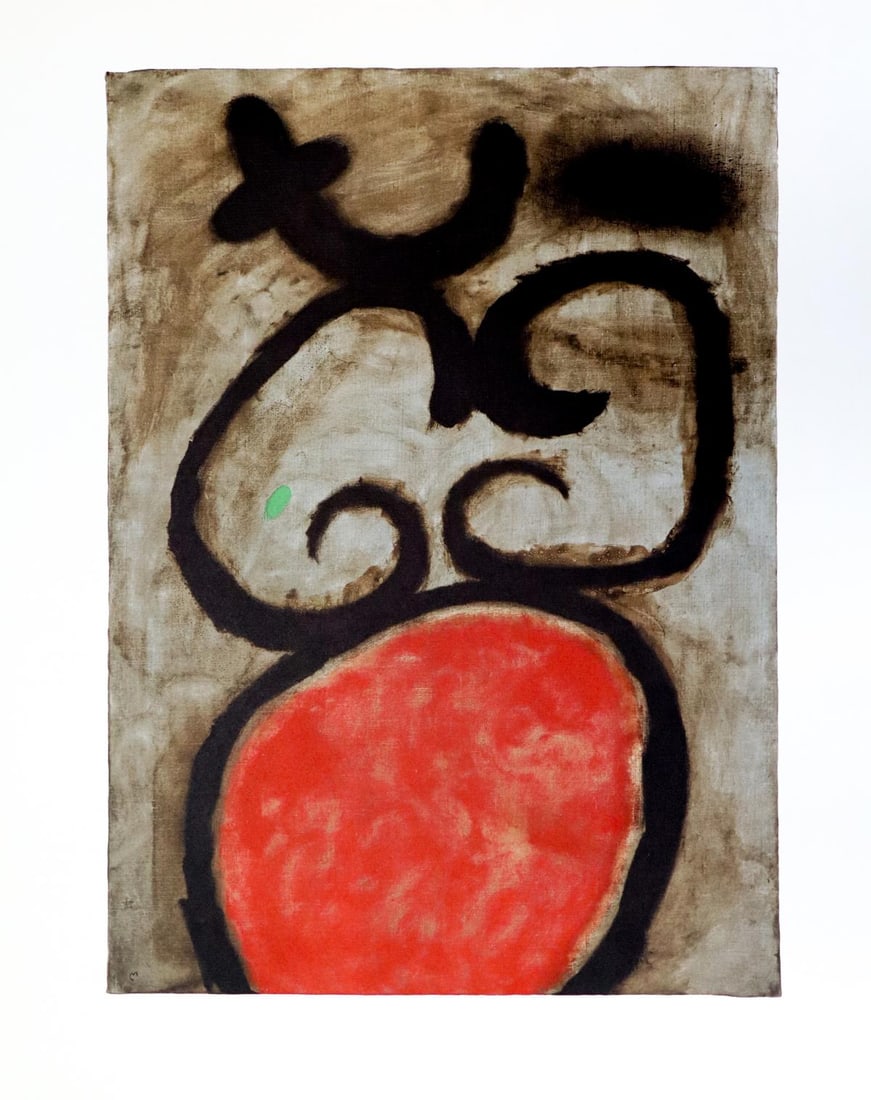 Joan Miro - Untitled 1.8: Artist: Joan Miro Title: Untitled 1.8 Year: 1965 Dimensions: 23in. by 17.75in. Edition: From the rare limited edition of 50 Publisher: Maeght Editeur