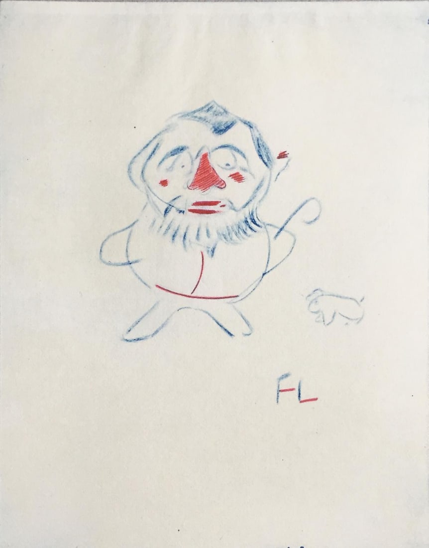 Henri Toulouse-Lautrec (After) - Clown: Artist: Henri Toulouse-Lautrec (After) Title: Clown Year: 1930 Dimensions: 12in. by 17in. Edition: V from the rare limited edition of X Publisher: Chez Hellee e