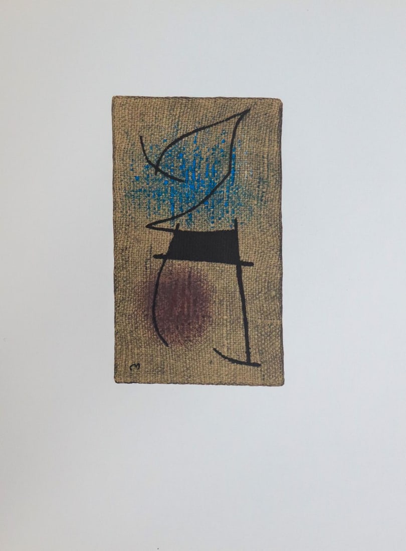 Joan Miro - Untitled 2.6: Artist: Joan Miro Title: Untitled 2.6 Year: 1965 Dimensions: 23in. by 17.75in. Edition: From the rare limited edition of 50 Publisher: Maeght Editeur