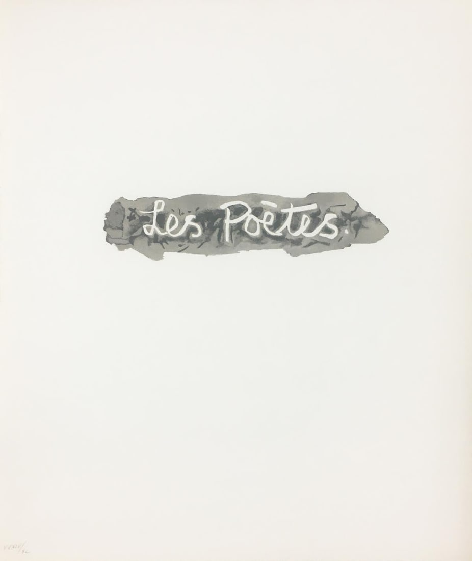 Henry Moore - Les Poetes: Artist: Henry Moore Title: Les Poetes Year: 1976 Dimensions: 18.5in. by 15in. Edition: Numbered from the rare limited edition of 110 Suite: La Poesie