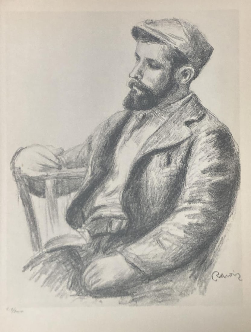 Pierre-Auguste Renoir (After) - Louis Valtat: Artist: Pierre-Auguste Renoir (After) Title: Louis Valtat Dimensions: 13in. by 10in. Edition: From the rare limited edition of 3000 Publisher: Editions Du Livre Suite: Les Lithographies Medium: