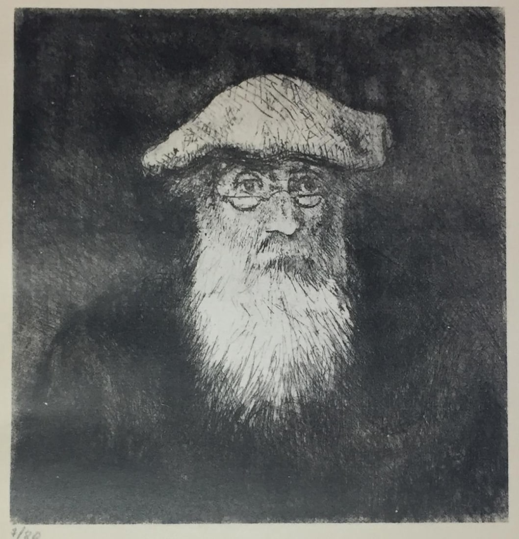 Camille Pissarro (After) - Pissaro par Lui Meme (eau: Artist: Camille Pissarro (After) Title: Pissaro par Lui Meme (eau forte) Year: 1922 Dimensions: 9 3/8in. by 12 3/4in. Edition: From the Rare Limited Edition of 80 P