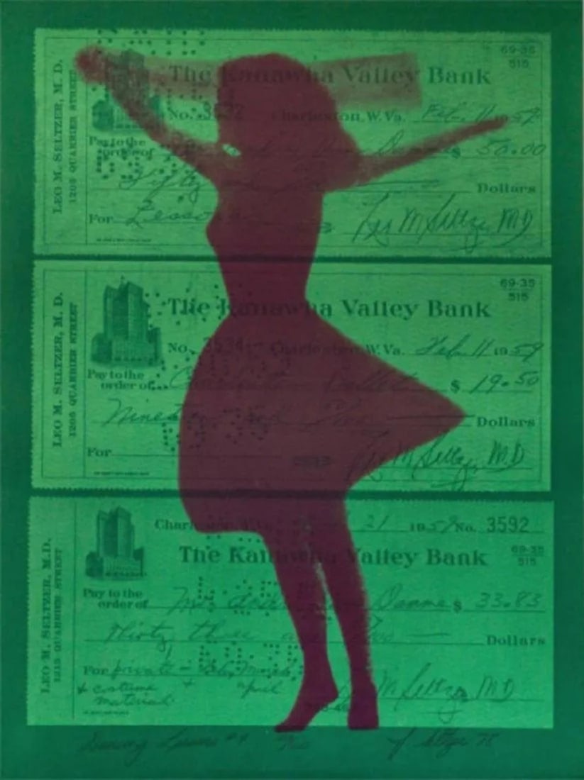 Joanne Seltzer - Dance Lesson 4: Artist: Joanne Seltzer Title: Dance Lesson 4 Year: 1978 Dimensions: 29in. by 23in. Edition: From the Rare Limited Edition of 200 Medium: Lithograph in Colors Condition: Excellent Signature Details: