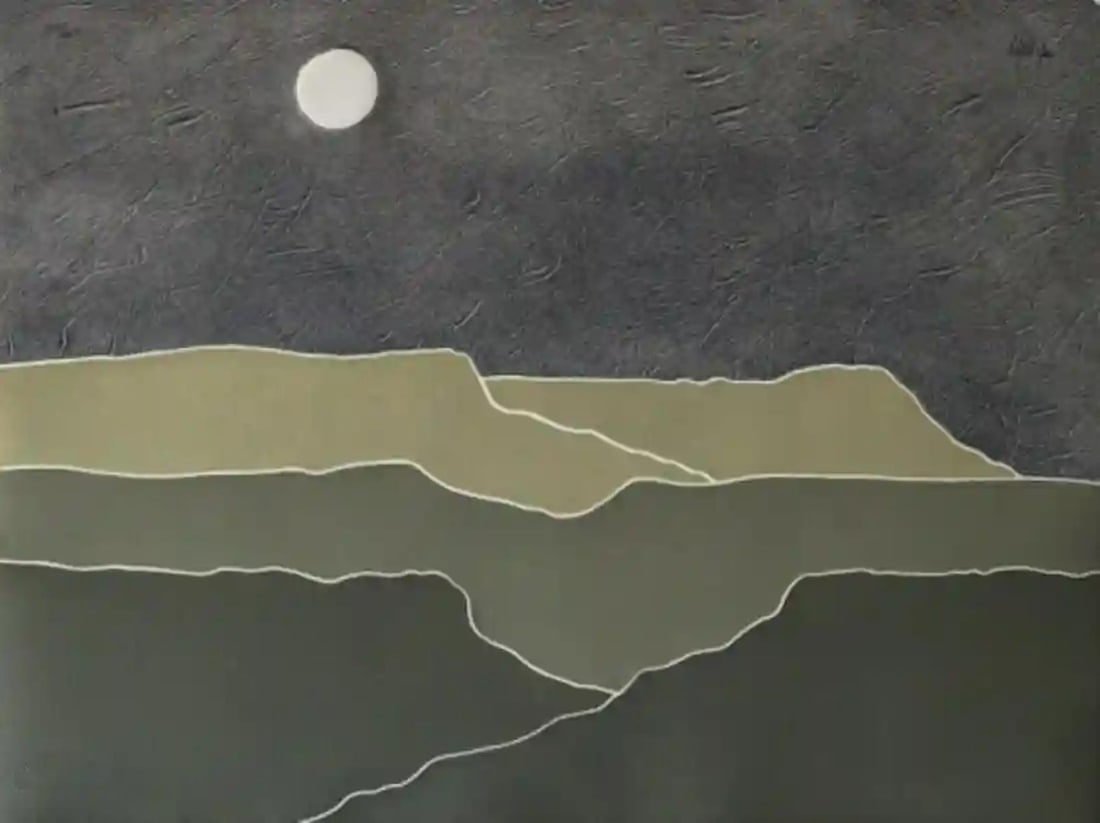 Peter Keefer - Taos Dusk: Artist: Peter Keefer Title: Taos Dusk Year: 1981 Dimensions: 30in. by 22in. Edition: From the Rare Limited Edition of 175 Medium: Serigraph in Colors Condition: Excellent Signature Details: Hand