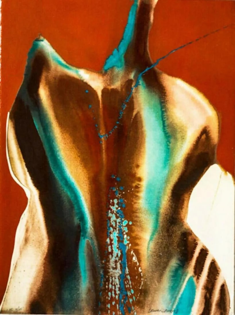 Lamar Briggs - Spirit Coast VIII: Artist: Lamar Briggs Title: Spirit Coast VIII Year: 1976 Dimensions: 22in. by 29in. Edition: From the Rare Limited Edition of 200 Medium: Lithograph in Colors Condition: Excellent Signature Details: