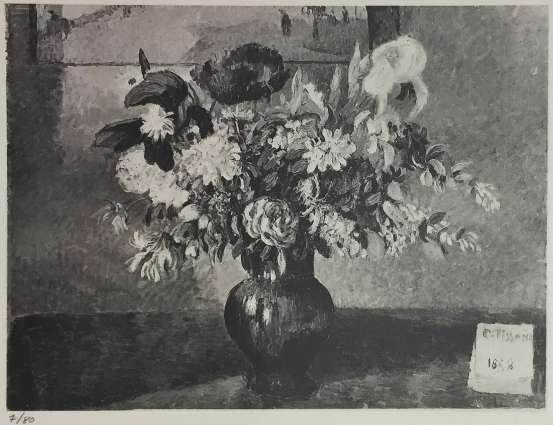 Camille Pissarro (After) - Bouquet de Fleurs (1 of 1)