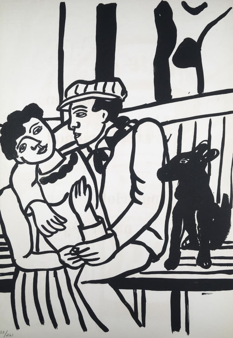 Fernand Leger - Les Amoureux (The Lovers) (1 of 1)
