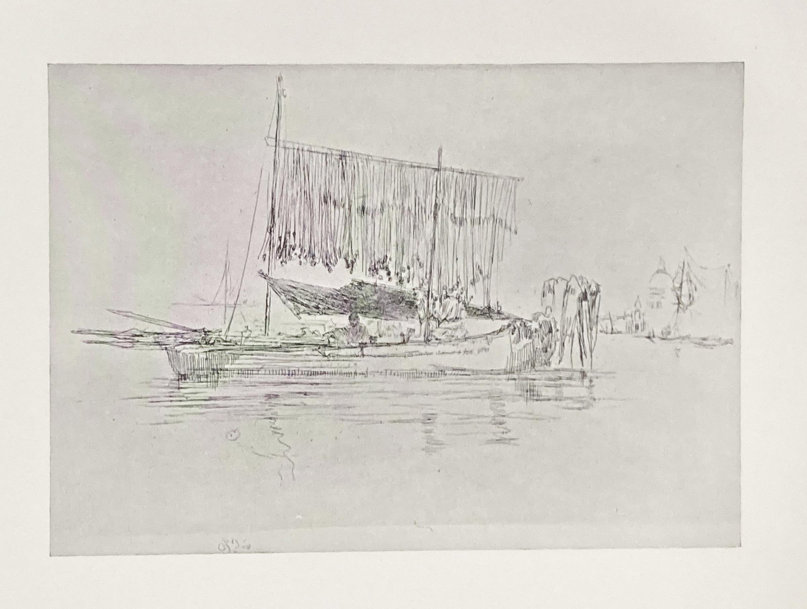James McNeill Whistler (After) - Fishing-Boat (1 of 1)