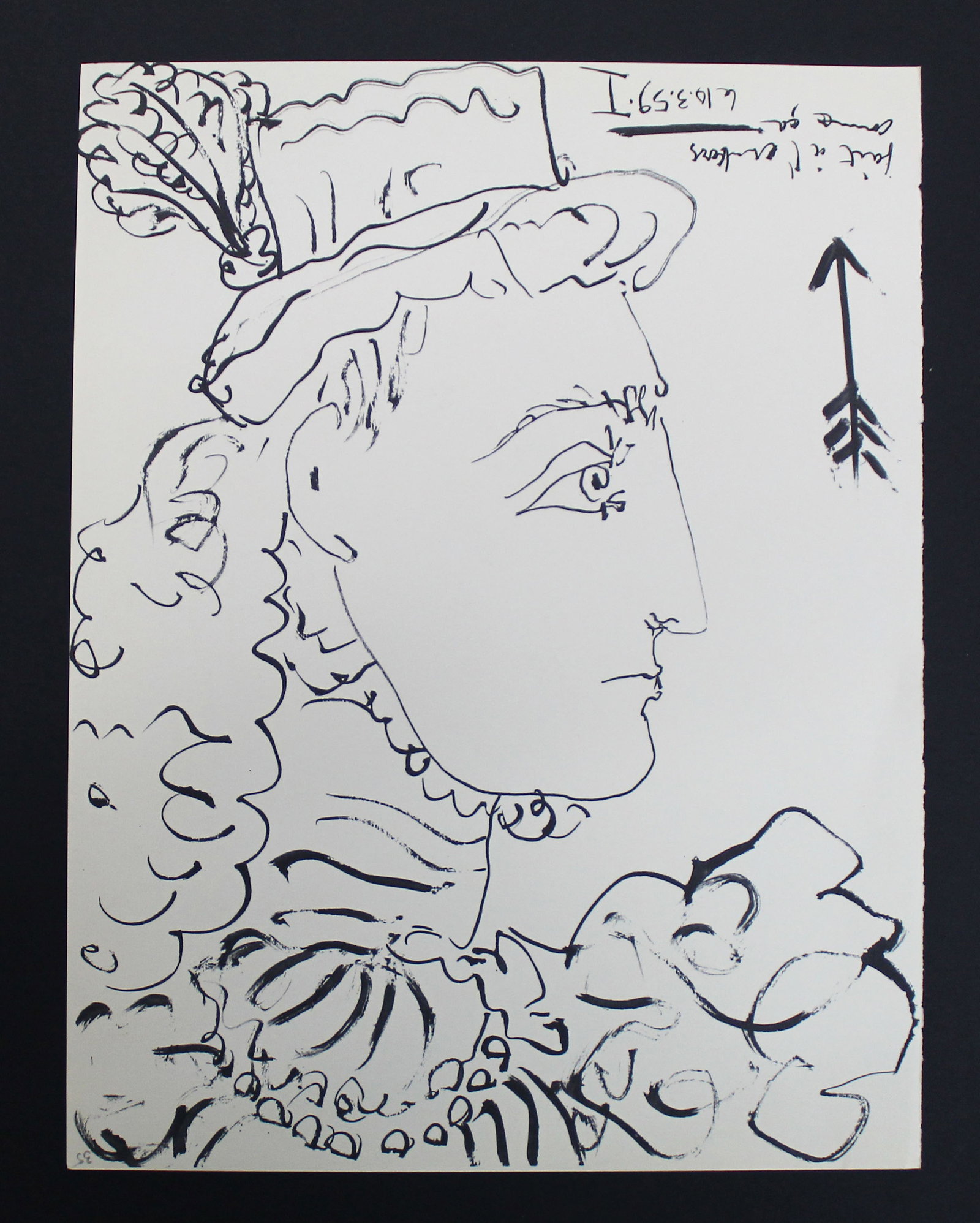 Pablo Picasso (After) - Untitled (10.3.59) (1 of 1)