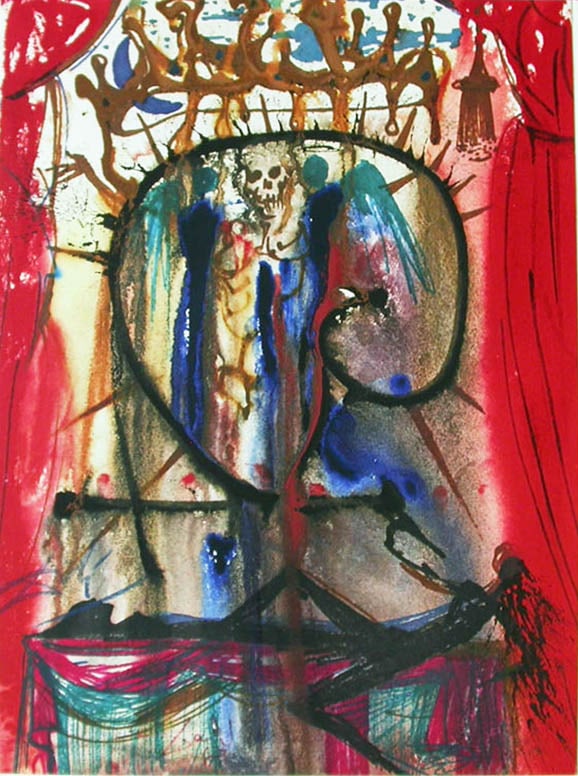Salvador Dali - Act V Scene III 2 (Romeo and Juliet): Artist: Salvador Dali Title: Act V Scene III 2 (Romeo and Juliet) Year: 1975 Edition: From the Rare Limited Edition of 999 Publisher: Rizzoli and Rizzoli Medium: