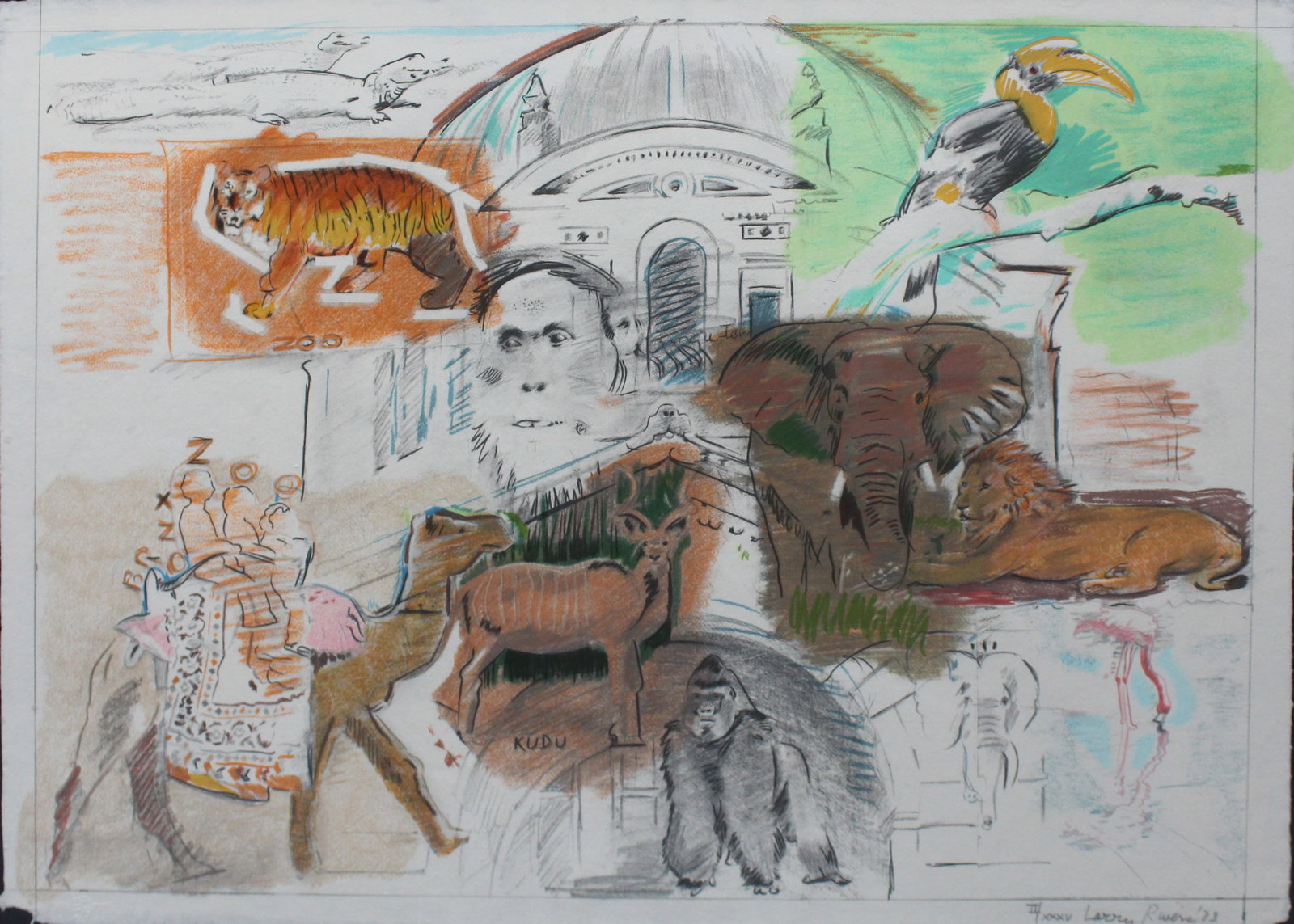 Larry Rivers - Bronx Zoo (1 of 1)