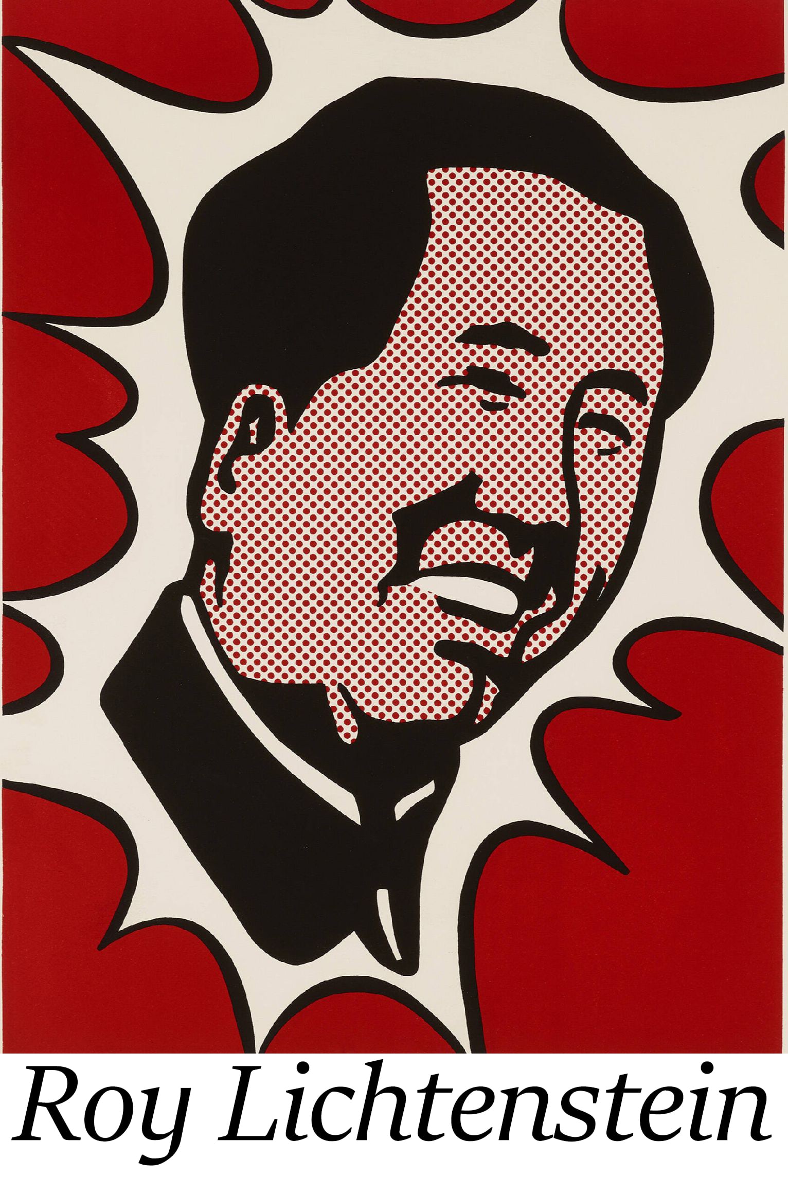 Roy Lichtenstein - Mao: Artist: Roy Lichtenstein Title: Mao Year: 1971 Dimensions: 26 13/16 x 20 1/8 in. Edition: 52 from the limited edition of 150 Publisher: Richard Kasak and Citade