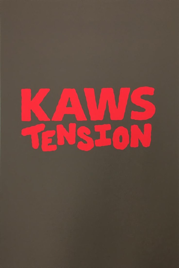 KAWS - Tension Cover Page: Artist: KAWS Title: Tension Cover Page Year: 2019 Dimensions: 35in. by 23in. Edition: From the Rare Limited Edition of 100 Suite: Tension Medium: Screenprint on Saunders Waterford 425g HP hi-white