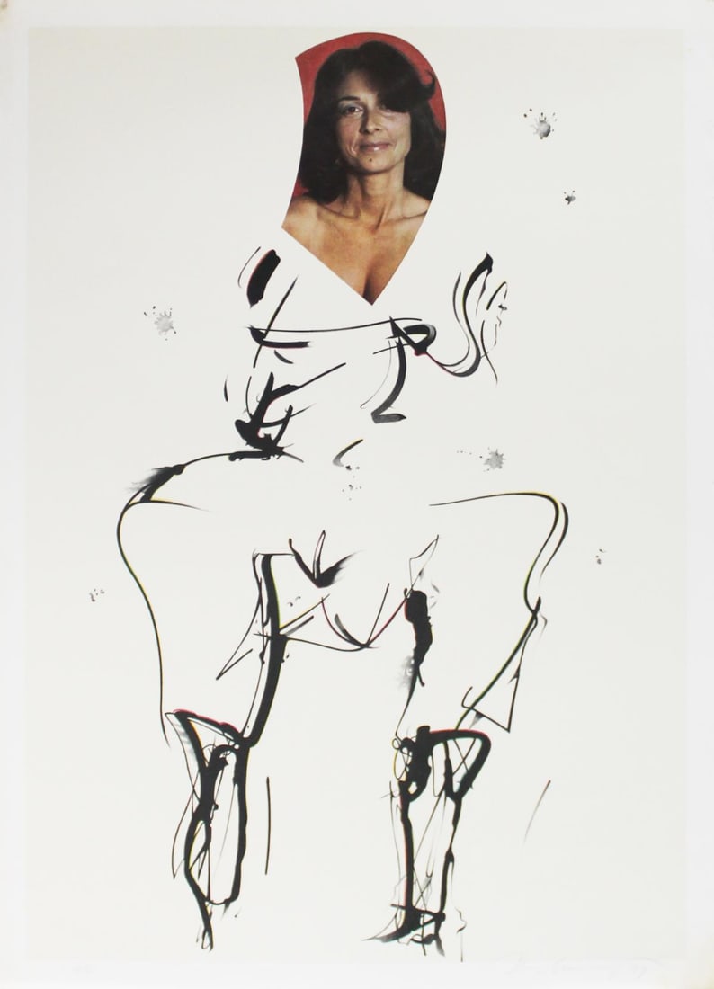 Mel Ramos - I Still Get a Thrill When I See Bill III: Artist: Mel Ramos Title: I Still Get a Thrill When I See Bill III Year: 1979 Dimensions: 28.5in. by 21in. Edition: from the limited edition of 500 Suite: I Stil