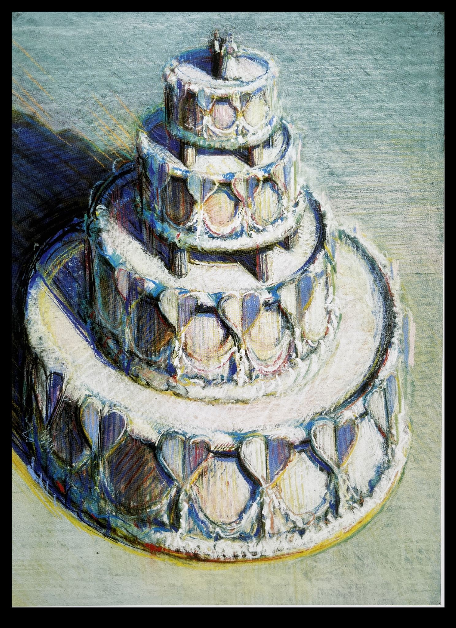 Wayne Thiebaud - Wedding Cake (1 of 1)