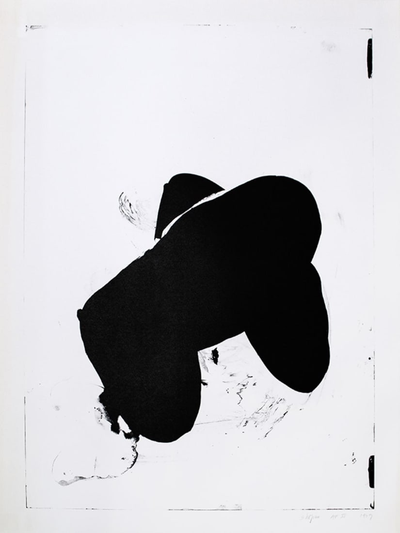 Joel Shapiro - Untitled: Artist: Joel Shapiro Title: Untitled Year: 1979 Dimensions: 34 3/4in. by 44 1/4in. Edition: From the Rare Limited Edition Publisher: Brooke Alexander