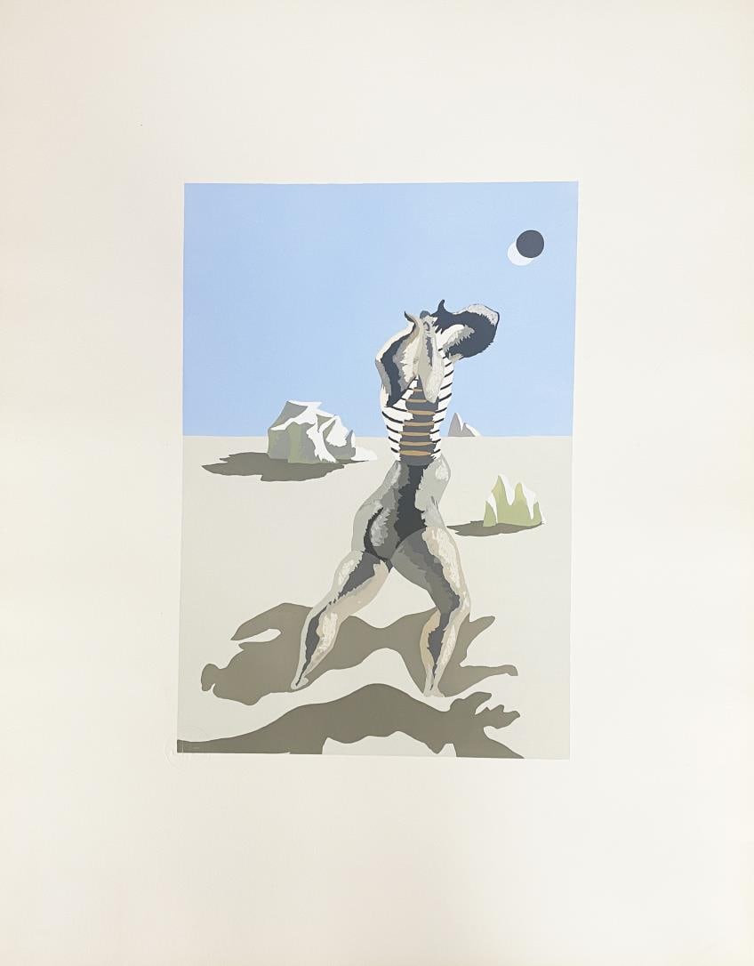 Jean Lucrat - Baigneuse: Artist: Jean Lucrat Title: Baigneuse Year: 1933 Dimensions: 15 3/4in. by 20 1/2in. Edition: From the rare limited edition of 1000 Publisher: Editions Jeanne Bucher Suite: Dix Reproductions Medium: