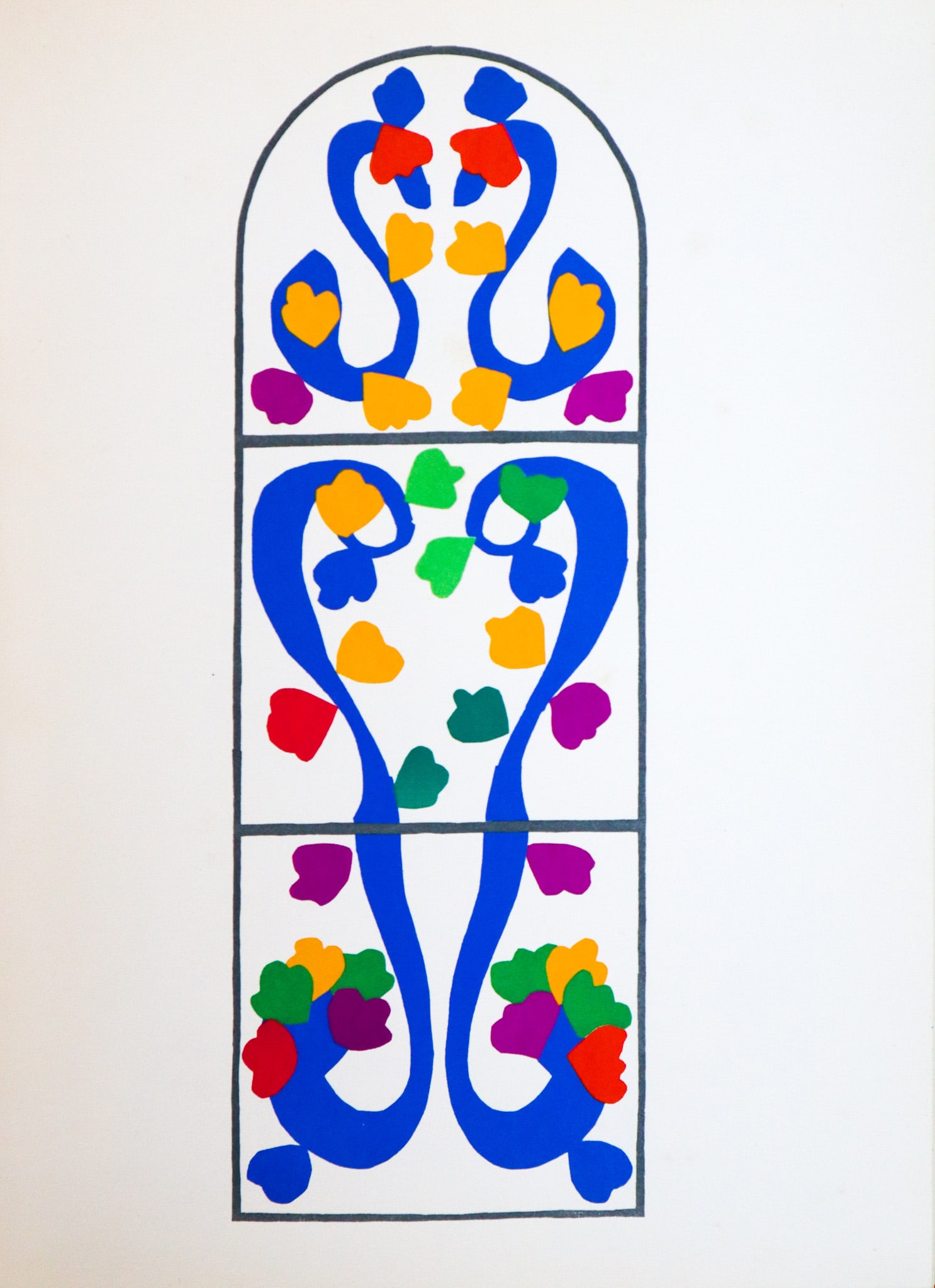 Henri Matisse - Untitled from Verve Suite: Artist: Henri Matisse Title: Untitled from Verve Suite Year: 1952 Dimensions: 14 x 10 1/4 in. Edition: From the rare limited edition Publisher: Teriade, Paris,